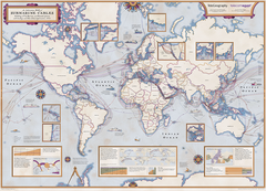 2023 Submarine Cable Map (free shipping)